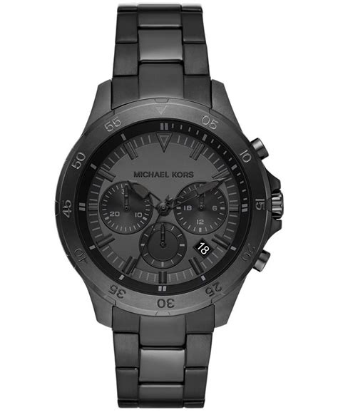 Michael Kors Men's Greyson Chronograph Black Ion Plating